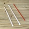 Boardwalk Wrapped Jumbo Straws, 10.25", Polypropylene, Red, PK2000 BWKJSTW1025RED - alternate 2